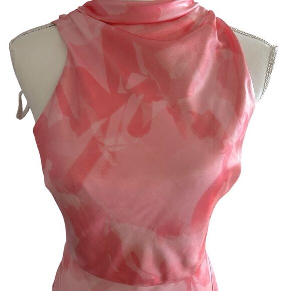 Ted Baker Foreste Halter Dress Size 4 - Picture 7 of 8